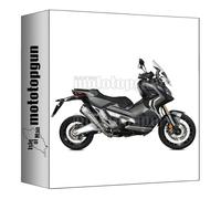 mivv pot d'echappement homologue cat-oem delta race acier carbon cap compatible avec honda x-adv xadv 750 2023 2024 mototopgun
