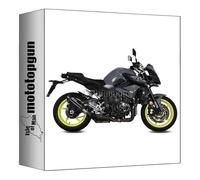 mivv pot d'echappement homologue nocat suono acier noir carbon cap compatible avec yamaha mt-10 mt10 2016 2017 2018 2019 2020 2021 2022 mototopgun