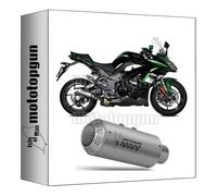 mivv pot d'echappement racing nocat mk3 acier compatible avec kawasaki ninja 1000 sx 2023 2024 mototopgun