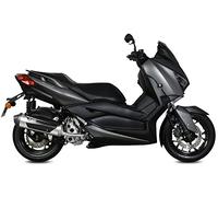 MIVV Pot d'échappement Urban en acier inoxydable compatible avec Yamaha X-Max Xmax 300 2017 2018 2019 2020