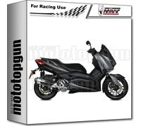 MIVV Pot d'échappement Urban Inox pour Yamaha X‑Max 300 (2017‑2020)
