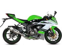 Mivv POWER STEEL Silencieux SPEED EDGE Système complet 4x2x1 en acier inoxydable Carbon Cap pour KAWASAKI ZX-