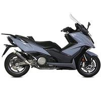 MIVV scarico gp-pro inox nero compatibile con kymco ak 550 2020