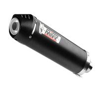 MIVV Silencieux Slip-On Oval Benelli TRK 502 X 2018-24 E.004.lec Argenté Homologué