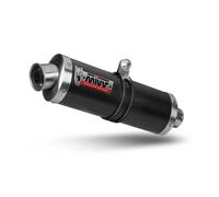 MIVV Silencieux Slip-on Oval Yamaha YZF 600 R6 2003-05 Y.013.l3 Argenté Homologué