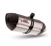 MIVV Silencieux Slip-On Suono T.011.L7 Triumph Tiger 800 11-16 Argenté Homologué