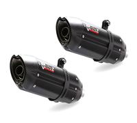 K.025.L9 - Silencieux Echappement Mivv Suono Steel Black Kawasaki Z 1000 Z1000