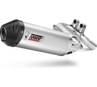 MIVV Slip-on d'échappement ovale avec embouts en titane carbone homologués pour BMW F 900 XR 2025
