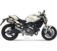 2 Pot D'Echappament MIVV Suono Inox pour Ducati Monster 696 2008 > 2014