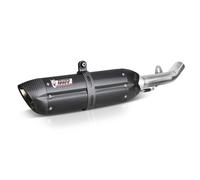 MIVV Slip-On noir d'échappement approuvé pour KAWASAKI zx-10 r/rr/se 2011-2015
