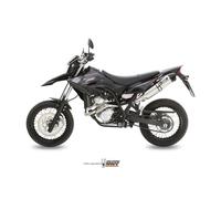 Mivv Oval Yamaha Wr 125 R/x 2009-16 M.ya.026.lxc Homologated Slip On Muffler Argenté Homologated
