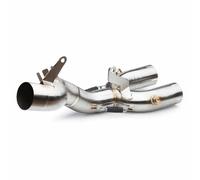 MIVV Suppresseur catalytique pour Yamaha MT-10/FZ-10 2016-2022 Argenté