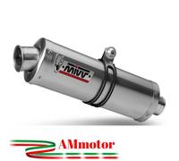 SILENCIEUX MIVV OVALE EN ACIER INOXYDABLE POUR DL V-STROM 650 2007-2011