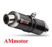 MIVV Silencieux GP Slip-On Suzuki GSF 1250 Bandit 07-16 / GSX 1250 FA 09-16 Argenté Homologué