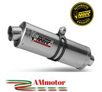 Mivv Oval Suzuki Gsf 600 Bandit 1995-04 S.003.lx1 Homologated Slip On Muffler Argenté Homologated
