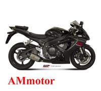 SILENCIEUX ACIER-CARBONE MIVV SOUND POUR SUZUKI GSX-R 750 2006-2007