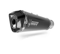 Mivv 2x1 Delta Race Black Yamaha Mt-07 2025-26 Homologated Full Line System Argenté Homologated