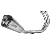 MIVV Système échappemnt Delta Race avec CE-BE K/A Inox - MT-07 14-20