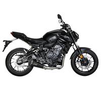 MIVV Système d'échappement Delta Race CE-BE Yamaha MT-07 2014-2020 Noir Inox Divers modèles
