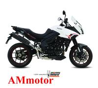 MIVV SILENCIEUX SON ACIER NOIR POUR TRIUMPH TIGER 1050 SPORT 2013-2015