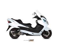MIVV Urban système d'échappement complet approuvé en acier inoxydable SUZUKI Burgman 400 2006-2016