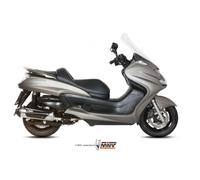 MIVV Urban système d'échappement complet en acier inoxydable approuvé pour YAMAHA Majesty 400 2007-2014