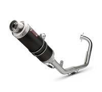 Mivv Y.030.LXB YAMAHA YZF R125 2008 / 2013 ECHAPPEMENT COMPLET 1X1 GP STEEL BLACK