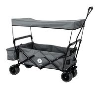 Miweba Chariot de Transport pour Enfants MB-10 - Frein - Toit - Pneus Larges en PU - Sac de Transport - Diable Pliant - Résistant aux UV - Chariot de Jardin