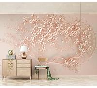 MIWEI Wallpaper Papier Peint Panoramique Arbre De Fleurs Papier Peint Intissé 3D Tapisserie Decoration Chambre Salon Murale -KX33716, 300x210cm