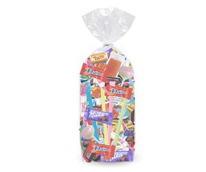 Mix Choco-Bonbons | Assortiment de 60 Chocolats Kinder, Milka, Daim, Célébrations & Bonbons Fizzy, Pâte de Fruits Cémoi | Sachet de 590g à Offrir ou Partager