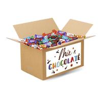 MIX CHOCOLATÉ | Assortiment de 500 bonbons au chocolat Kinder, Célébrations, Milka, Daim | Plus de 4 kgs de Friandises