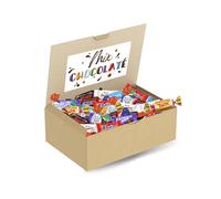MIX CHOCOLATÉ | Assortiment de Bonbons au Chocolat Kinder, Célébrations, Milka, Daim | Plus de 760g de Friandises emballées individuellement à partager