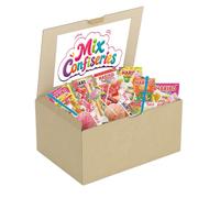 Mix Confiseries 100 Pièces - Bonbons, Pâtes de Fruits, Boules Coco, Caramel