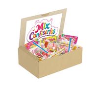 Mix Confiseries 60 Pièces - Bonbons, Pâtes de Fruits, Boules Coco, Caramel