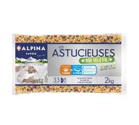 Mix Cœur de Blé Lentilles Corail et Vertes Alpina Savoie 2kg/Sac - Offres de 1 et 2 Sacs - Livraison Gratuite France (1 sac)