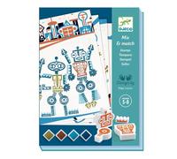 Mix Et Match Tampons Alien Robots