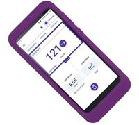 Mix Étui en silicone pour récepteur Omnipod 5 (surveillance continue du glucose) (violet pailleté)