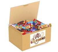 MIX GOURMAND Pâques | Assortiment de 200 Bonbons au chocolat Célébrations, Milka, Daim, Toblerone | emballés individuellement 1.5 kgs | Boite à partager pour les fêtes et anniversaires