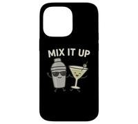 Mix It Up - Verre à Martini et Shaker à Cocktail Amusant Coque pour iPhone 14 Pro Max