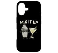 Mix It Up - Verre à Martini et Shaker à Cocktail Amusant Coque pour iPhone 17