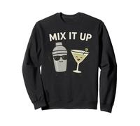 Mix It Up - Verre à Martini et Shaker à Cocktail Amusant Sweatshirt