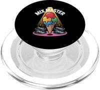 Mix Master DJ Glace Disques Vinyl PopSockets PopGrip pour MagSafe