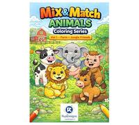 Mix & Match Animals: Farm + Jungle Friends - Vol 1