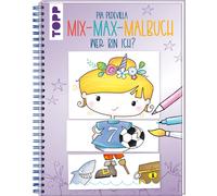 Mix-Max-Malbuch Wer Bin Ich?