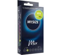 Mix Préservatifs Taille 2,49 Mm,Pack Standard,Contenu 10 Pièces