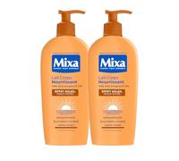 Mixa - Lot de 2 Autobronzant - Lait Corps Effet Soleil peaux mates 250ml - Hâle Doré Naturel Progressif et Uniforme