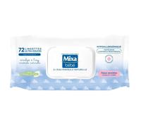 Mixa Bébé Lingettes à l'Eau Minérale Naturelle Visage et Corps 72 unités