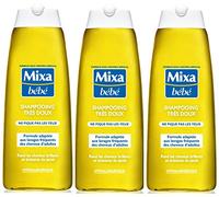 Mixa Bébé Shampooing Très Doux Hypoallergénique 250 ml - Lot de 3