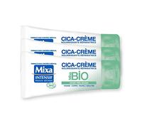 Mixa BIO - Cica Crème Nourrissante Réparatrice - Peau Sensible - 50 ml - Lot de 3