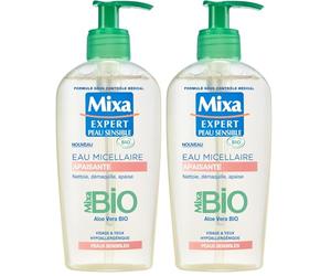 Mixa BIO - Eau Nettoyante Démaquillante - Peau Sensible - 200 ml